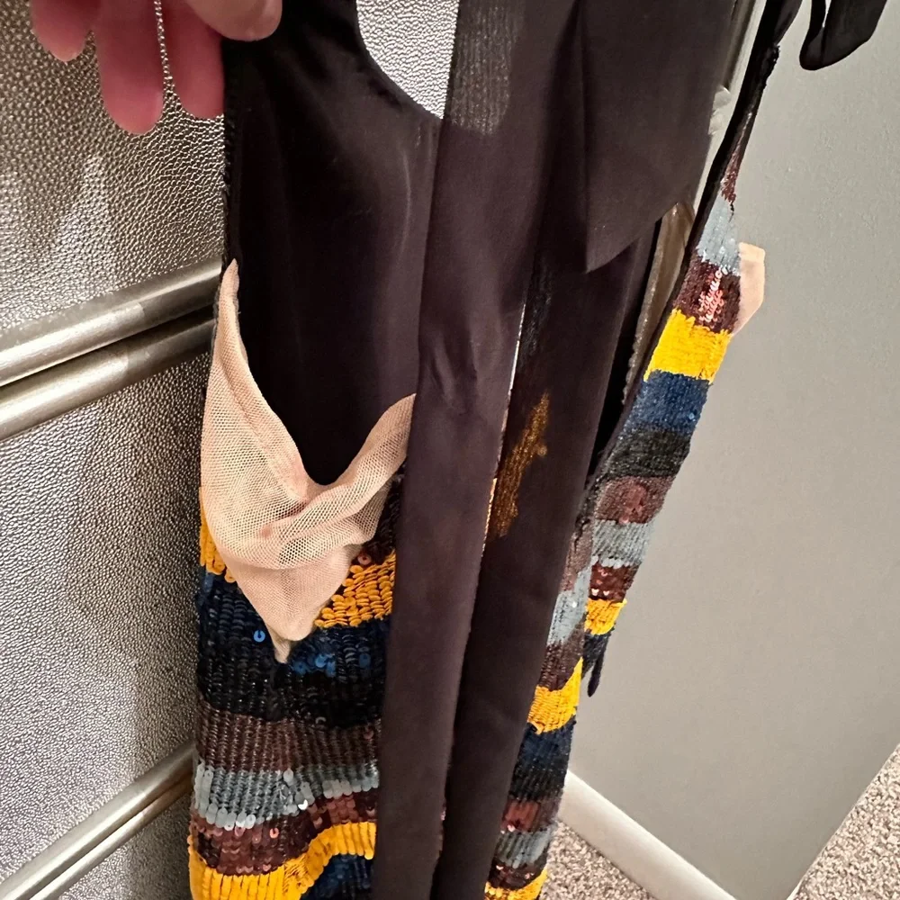 NBD Sequin Stripe Dress - Picture 7 of 10